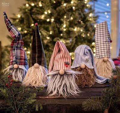 DIY Christmas Gnomes by Hello Sewing