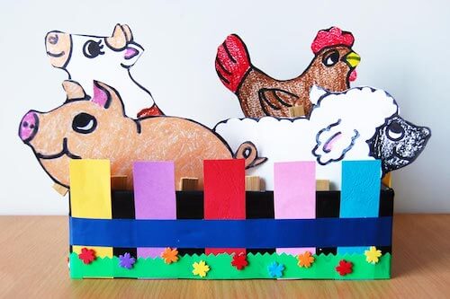 Clothespin Farm Animals by First Palette