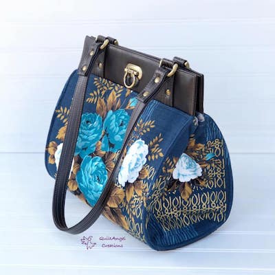 Daryl's Drive Purse Sewing Pattern by Chris W Designs