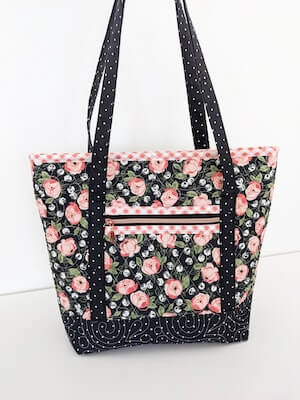 Fleetwood Quilted Tote Bag Pattern by Center Street Quilts