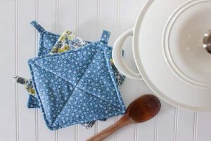 How To Sew Potholders by Back Road Bloom