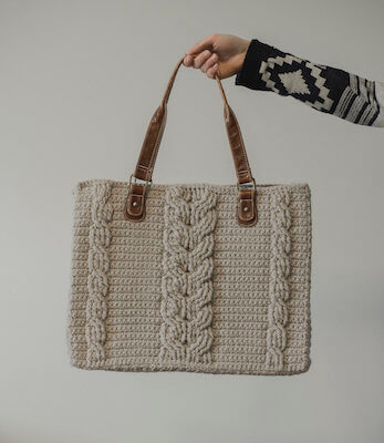 Matilda Tote Bag Crochet Pattern by Megmade With Love