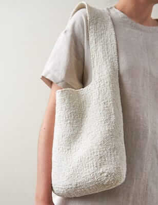 Simple Knit Tote Bag Pattern by Purl Soho