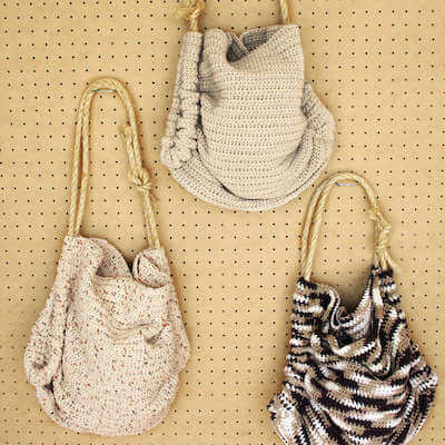 Summer Tote Bag Crochet Pattern by Yarnspirations