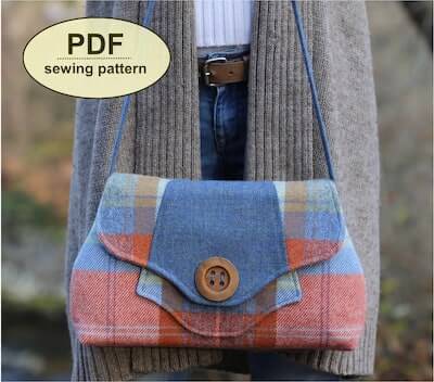 Vintage-Style Purse Sewing Pattern by Charlie's Aunt