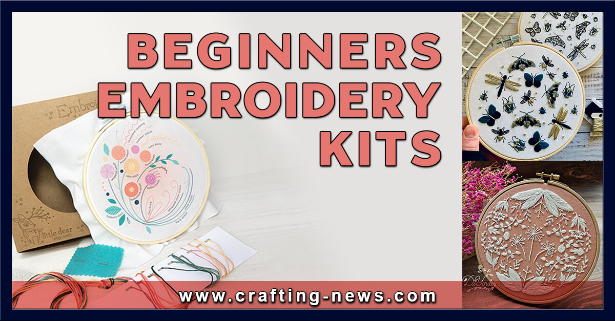 Beginners Embroidery Kits