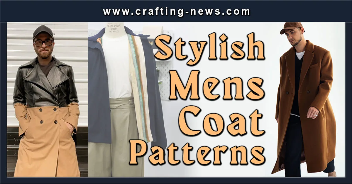 Stylish Mens Coat Patterns