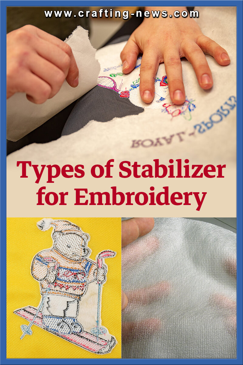 Types of Stabilizer For Embroidery