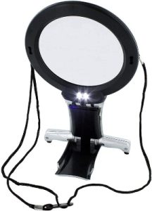ARSUK Magnifying Glass with Light for Crafts