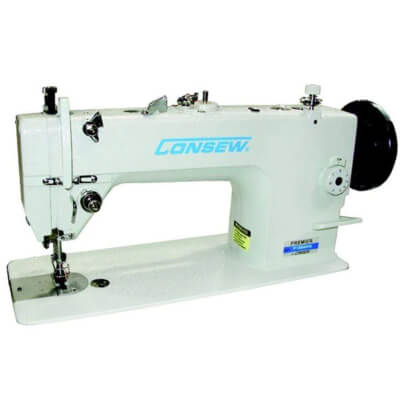 Consew Upholstery Industrial Walking Foot Sewing Machine with Table