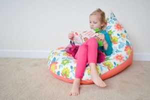 DIY Kids Bean Bag Chair by Project Nursery