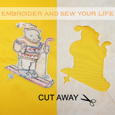 New brothread Cut Away Embroidery Stabilizer