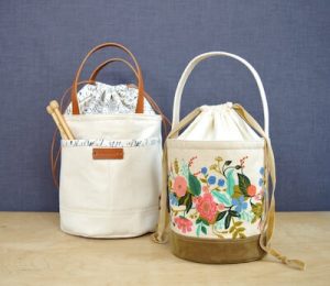Bucket Bag Sewing Pattern by Kandou Patterns