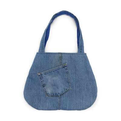 Denim Blues Bag Sewing Pattern by Yarnspirations