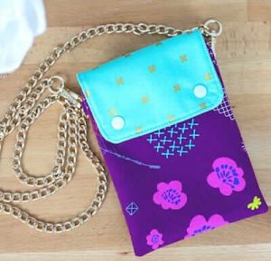 Double Compartment Crossbody Bag Sewing Pattern by Sew Can She