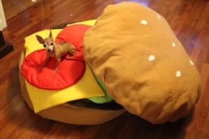 Hamburger Bean Bag by Instructables