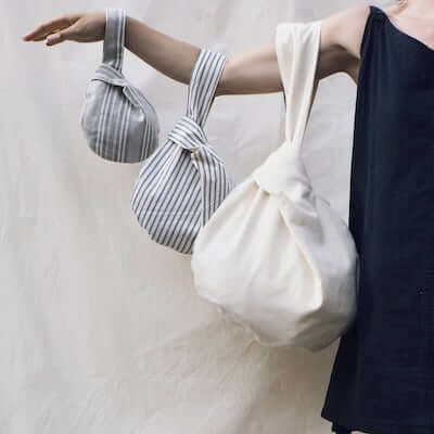 Japanese Knot Bag Sewing Pattern by Motif Studio Patterns