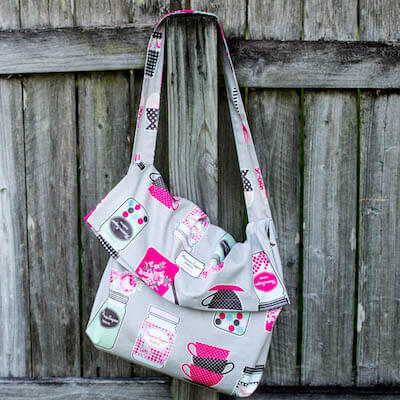 Messenger Bag Sewing Pattern by Sew Can She