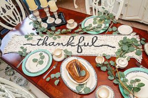 Thanksgiving Crochet Table Runner Pattern by Briana K Designs