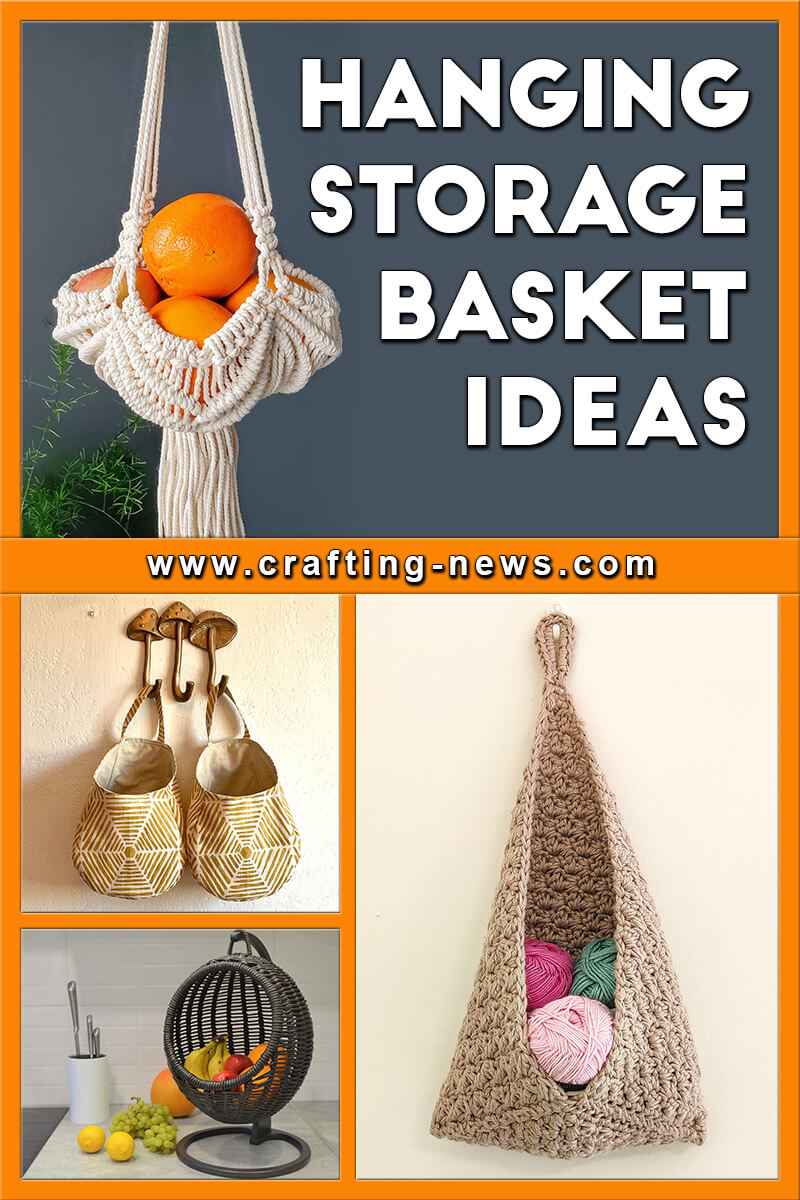 Hanging Storage Basket Ideas
