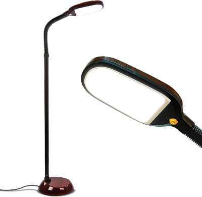 Brightech Litespan - Bright LED Floor Lamp for Crafts