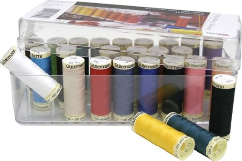 Gutermann 26 Spool Polyeste Sewing Thread Collection