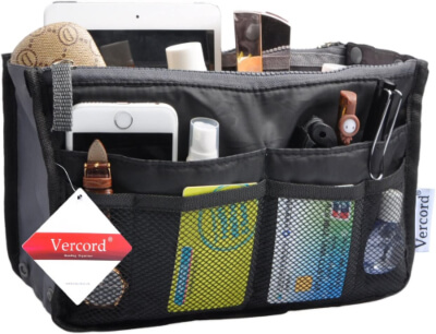 Vercord Purse Organizer Insert for Handbags