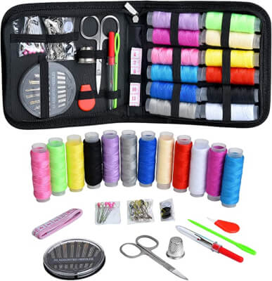 Zipper Portable Mini Travel Sewing Kit