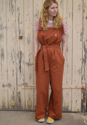 Long Jumpsuit Sewing Pattern by Makeityoursthelabe