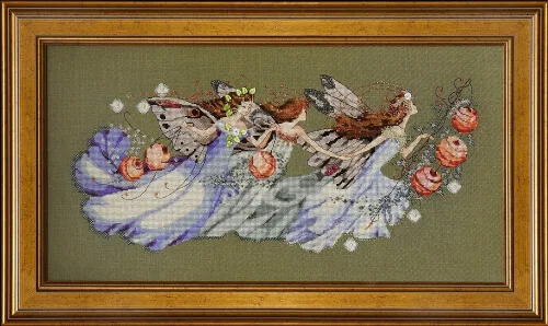 Shakespeare's Fairies Cross Stitch Pattern by Mirabilia