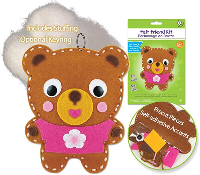 Kit de costura de oso de peluche para niños