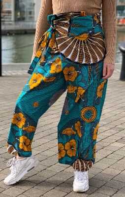 Thai Wrap Trousers Sewing Pattern by KeepBritainSewing