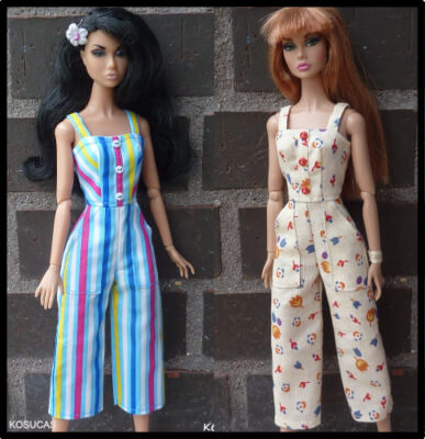 Barbie Doll Clothes Patterns by KOSUCASPATTERNS