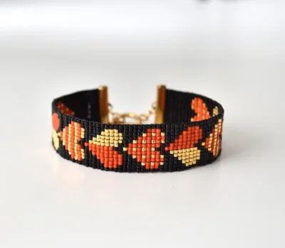 Bracelet Loom Beading Pattern by FancyBeadPattern