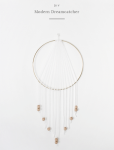 DIY Modern Dreamcatcher by Almost Makes Perfect