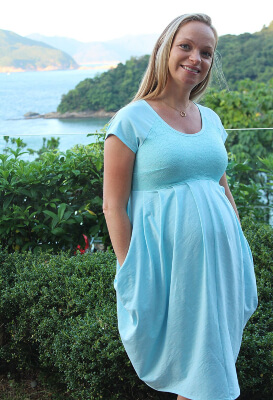 Darcy Maternity Dress Sewing Pattern by DaydreamPatternsShop