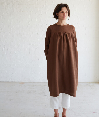 Linen Free Smock Dress Pattern by The Thread