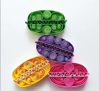 Macarons Birthday Card Quilling Pattern from LarissaZasadna