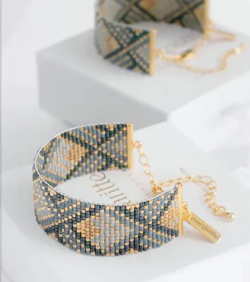 Miyuki Loom Bead Bracelet by Margarittejewelry