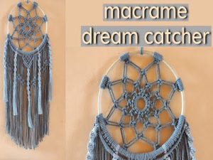 DIY Easy And Simple Macrame Dreamcatcher For Beginner by Trini ID