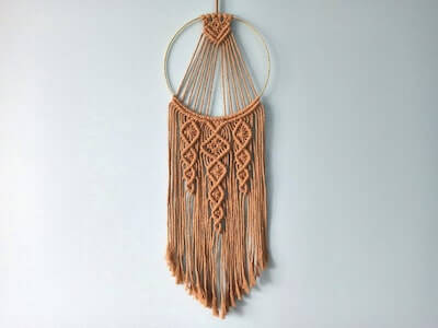 Macrame Dreamcatcher Pattern by Thread Tutorial