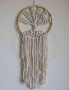 Tree Of Life Macrame Dream Catcher Pattern by Thread Sagely Home
