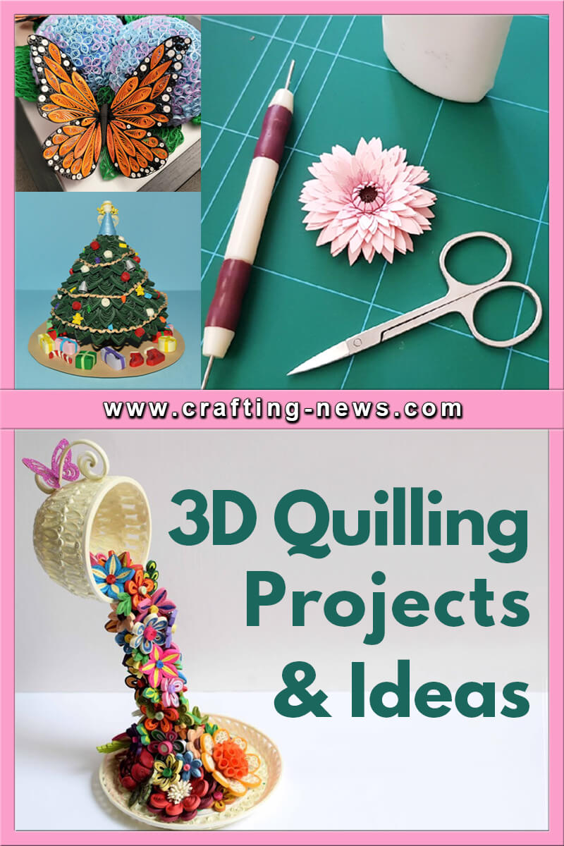 3D Quilling Projects and Ideas