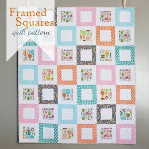 Framed Squares Quilt Pattern by A Bright Corner