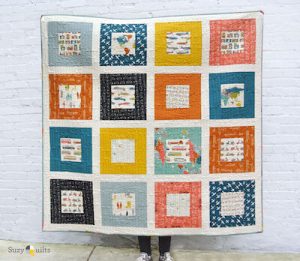 Free Squared Quilt Pattern by Suzy Quilts