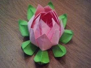 How To Make An Origami Lotus Flower by PPO