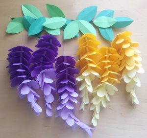 Origami Wisteria Flowers Tutorial by Paper Luv