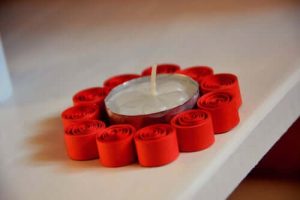 Quilling Candle Holder by Instructables