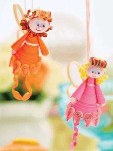 Quilled Fairy Decorations by Crafts Beautiful Magazine