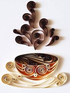 Quilling Coffee Design by Paperlicious BG